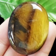 77.5 Ct. Intriguing Natural Tiger Eye Gem Oval CABOCHON