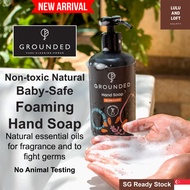 Grounded Foaming Hand Soap [500ml] Antibacterial Hand Wash Moisturizing Hand Wash Foaming Hand Wash Non Toxic Hand Soap