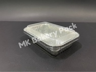 MYCHEF 4438-P Aluminium Foil Tray with Clear Lid (5 sets ±) / Bulat / Round / Foil Tray 4438 - P