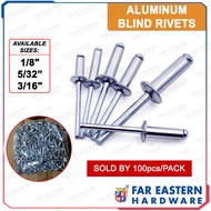 Aluminum Blind Rivets 1/8" | 5/32" | 3/16 SOLD by 100pcs/Pack