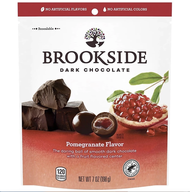 SOCOLA ĐEN NHÂN LỰU VÀ TRÁI CÂY Brookside Dark Chocolate Pomegranate / Goji & Raspberry Gluten Free
