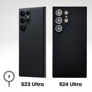 เคส FenixShield Ultra Slim Aramid Carbon Fiber with Magnetic for Samsung Galaxy S24 / S23 / S22 / Pl