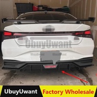 On sale For Hyundai Elantra Avante CN7 2020 2021 2022 Rear Spoiler Rear Diffuser Bumper Lip Body Kit