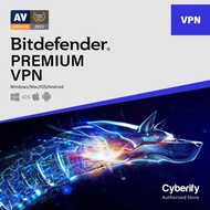 Bitdefender Premium VPN 2024 1 Year 10 Devices for Windows Mac Android & IOS