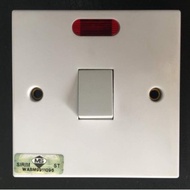 UMS BRAND 20A WATER HEATER SWITCH OUTLET C/W SIRIM -