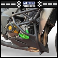 Kawasaki Z1000 Mbiker engine block protection frame, Z1K anti-dumping