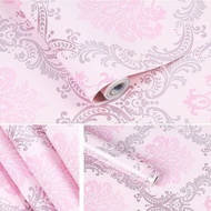  PAY ON DELIVERY PINK FANTA WALLPAPER STICKER PINK BATIK MOTIF WALLPAPER WALL STICKER