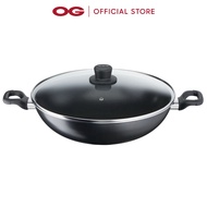 Tefal Cook &amp; Easy 36cm Chinese Wok with Glass LID B50392