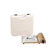 Iwatani Cassette Fudalit Slim III CB-SS-50-MG Cassette Stove with Case (Case Color: Mocha)