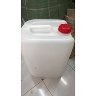 [USED] 25L 25Liter Jerry Can, Plastic Bottle, HDPE Container, Tong Air Drum, Bekas Minuman, Tong Min