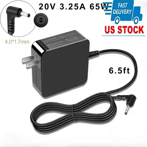 US stock free fast shipping NEW AC Power Adapter Charger Cord for Lenovo IdeaPad 3 15" 15ITL05 Lapto