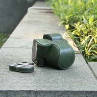 Suitable for Panasonic GX9 Camera Bag Retro GX9 Leather Case G100 Protective Case GX9 Base Half Set 