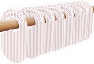 8 Pack Baby Closet Dividers – Pure Green Nursery Organizer for Baby Clothes 0-24 Months Closet Size 