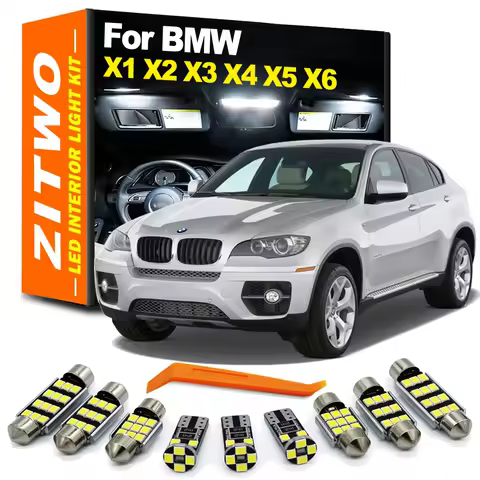 ZITWO Canbus No Error LED Interior Dome Map Trunk Light Bulb Kit For BMW X1 E84 F48 X2 F39 X3 E83 F2