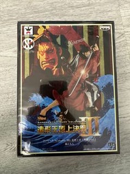 中古日版金證 頂上決戰3 VOL.2 狐火 錦衛門 SCultures BIG 海賊王 公仔figure