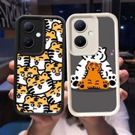 O-65 Tiger Case for OPPO Reno Realme Narzo C55 C67 13F 10 N55 5G Black and White