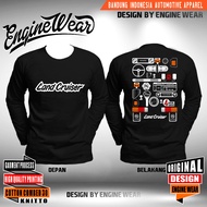 T-shirt Land Cruiser Fj40 Offroad Shirt Toyota Hardtop Tshirt Jeep Car Automotive 4wd 4x4 Lc Part