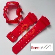Strap Bezel Glossy Red Replacement Gshock for GA400 GBA400 GBA GA 400 free tools & springbar