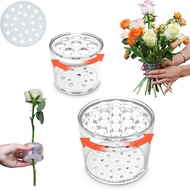 Spiral Ikebana Stem Holder For Flowers, Flower Holder For Boquet, Flower Arranger Twist, Flower Arra