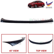 Toyota Vios NCP150 (3rd Gen) 2013-2018 Ducktail ABS Rear Bonnet Lip Spoiler (Black)