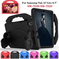 For Samsung Galaxy Tab A7 Lite 8.7" SM-T220 SM-T225 Tablet Casing Kids Friendly Handle Stand Cover S