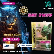 MOTION 0W30 Ester PAO API SP Formulated Fully-Synthetic Engine Oil 4L