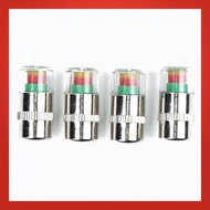 [BTSL] 4pcs Car Valve Tyre Cap Dust Monitor Wheel Tire Pressure 32-36 PSI Sensor