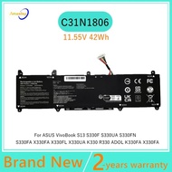 Laptop battery For ASUS VivoBook S13 S330F S330UA S330FN S330FA X330FA X330FL X330UA K330 R330 ADOL 