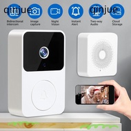 QINJUE Wireless Doorbell, Safe Remote Monitoring Phone Video Door Bell,  Security System Doorbell Camera