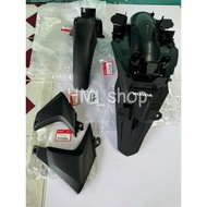 Full matte black wave125i 2012-2022 mounted for fat fuled/fu - Thai product (2)