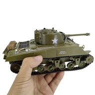 Henglong Sherman Vs Pershing Infrared Battle Tanks 2.4ghz Rc Battling Panzer Remote Control Us Model Tank Kid Toys 1/30