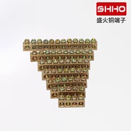 Zero Ground Exhaust 6 * 10 Copper Exhaust 4/5/6/7/10 Hole Copper Terminal Connection Zero Ground Exh
