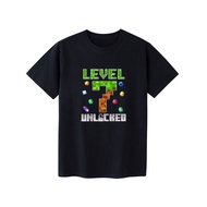 Birthday Boy Level 7 Unlocked Game Pixel T-Shirt It's My 7th Birthday Saying Tee Sons Nephew B-day N