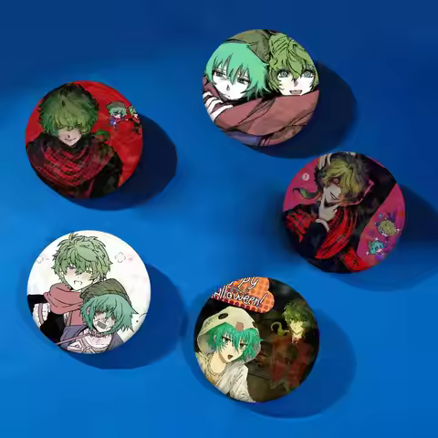 Game Your T-Turn To Die YTTD Hiyori Pins Lapel Birthday Brooch Gift Backpack Clothes Accessory Decor
