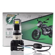 Motorcycle Led Headlight 3 Sides H4 H6 Ac Dc Cooling Fan M02D Y012