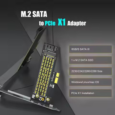 M.2 SATA Adapter for M.2 NGFF SATA SSD