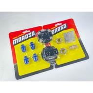 Moroso Engine Oil Filter & Oil Cooler Relocation Adapter Sandwich AN8 AN10 Relocate Relocator