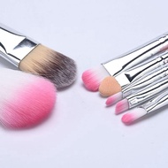 [ HK BRUSH SET ] MAKE UP BRUSH 7 IN 1 BOX CAN MATERIAL / TUBE BRUSH