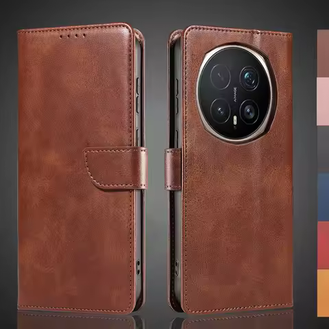 Wallet Flip Cover Leather Case for Huawei Honor Magic8 Pro / Magic 8 Pro Pu Leather Phone Bags prote