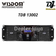 Power Amplifier Wisdom TDB 13002 / TDB13002 - 2 channel