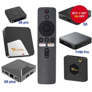 Voice control for Android TV boxes, compatible with TV98pro and TX20 pro remotes with the same butto