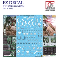 [EZ DECAL] E16 MG 1/100 DYNAMES GUNDAM WATER SLIDE DECAL [MG SCALE] PRE-CUT
