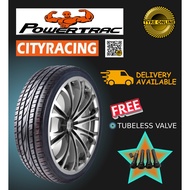 POWERTRAC CITYRACING 205/45R16 NEW TYRE TIRES TAYAR BARU MURAH RIM 16 WIRA MYVI IRIZ VIOS ONLINE DEL