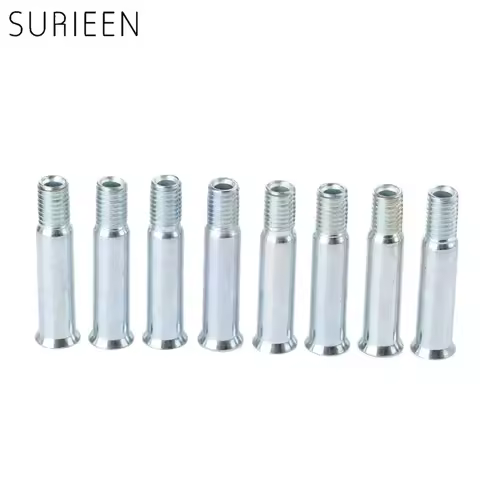 NEW 8PCS Slalom Inline Roller Skate Axle Screws Shoes Spikes Bolt Nail Screws Wheel Bolts Dia 8mm*6.
