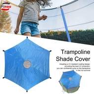 PINOU Trampoline Sunshade Roof, 6/8/10ft Waterproof Trampoline Shade Cover, Trampoline Accessories R