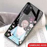 [H04] Samsung A03S Glass Softcase, Samsung A03S CASE, Samsung A03S SOFTCASE, COOL Samsung A03S CASE