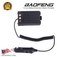 YOHESO Baofeng UV5RE UV-5RE In Car Battery Eliminator Electric Portable