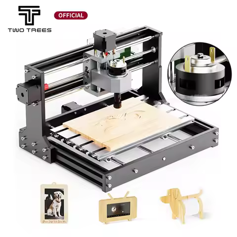 Twotrees TTC3018S CNC Laser Engraver Woodworking Cutting Machine Cnc Portable Household DIY Tool Met