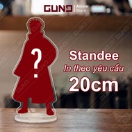 Mô hình Standee In theo yêu cầu hình nhân vật Anime nhựa Mica Acrylic dercor trang trí bàn học bàn l