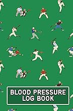 Blood Pressure Log Book: Mens Baseball Theme Weekly BP Journal, Daily 2 Year (104 weeks) Personal Tr